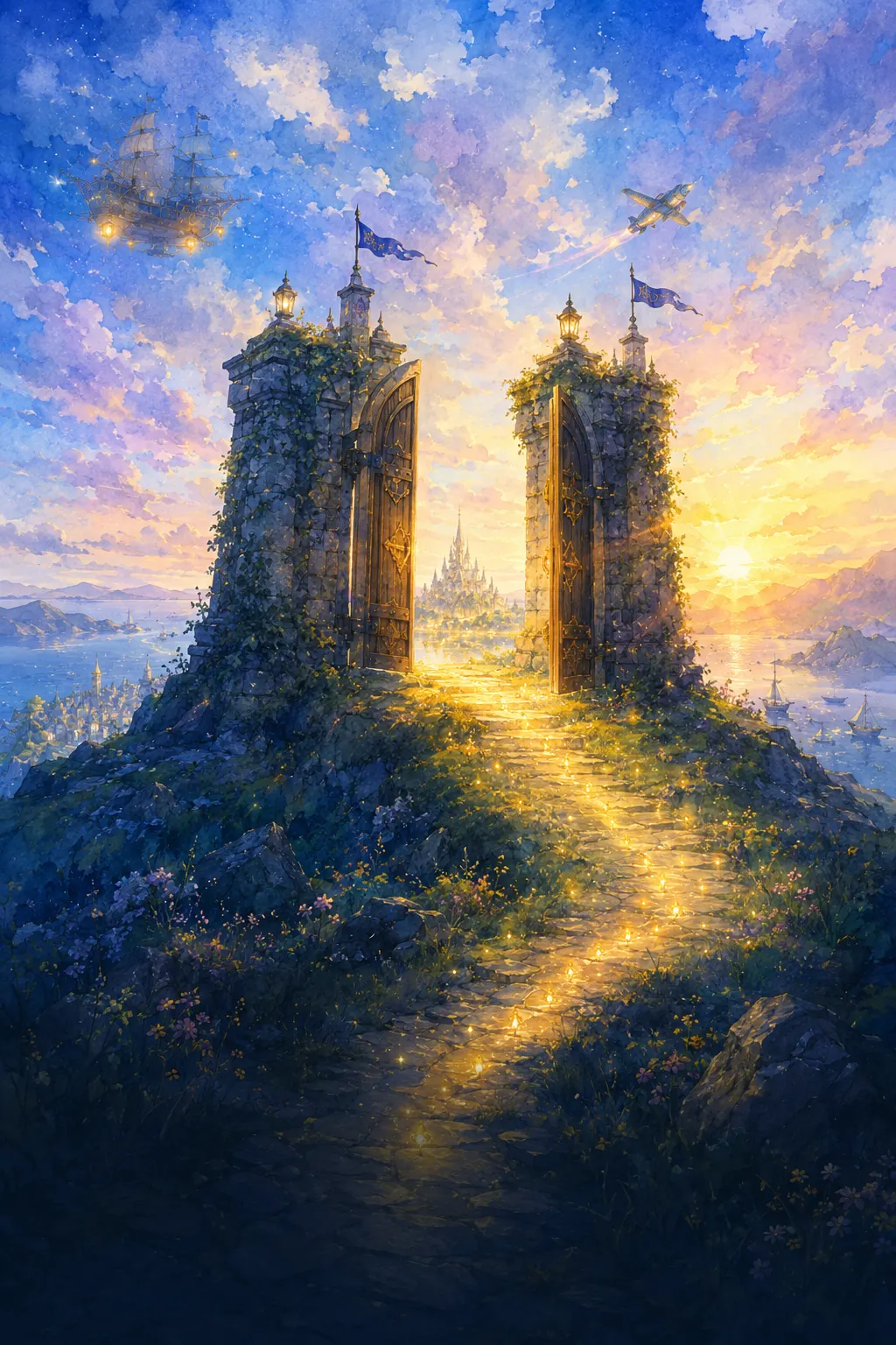門をひらく——Timewitchの世界のイメージ