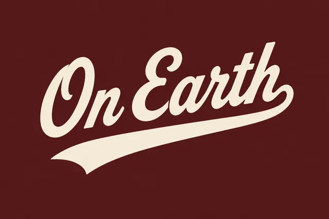 アパレルブランド On Earth ロゴ